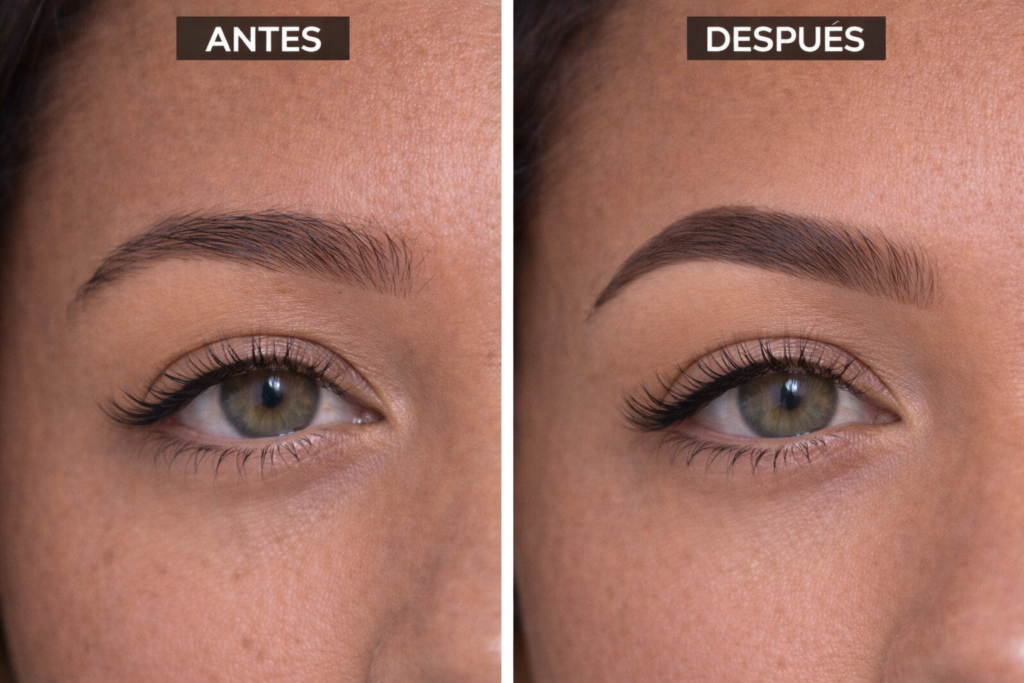 Tratamiento de diseño de cejas en centro estético MayGlow Zaragoza