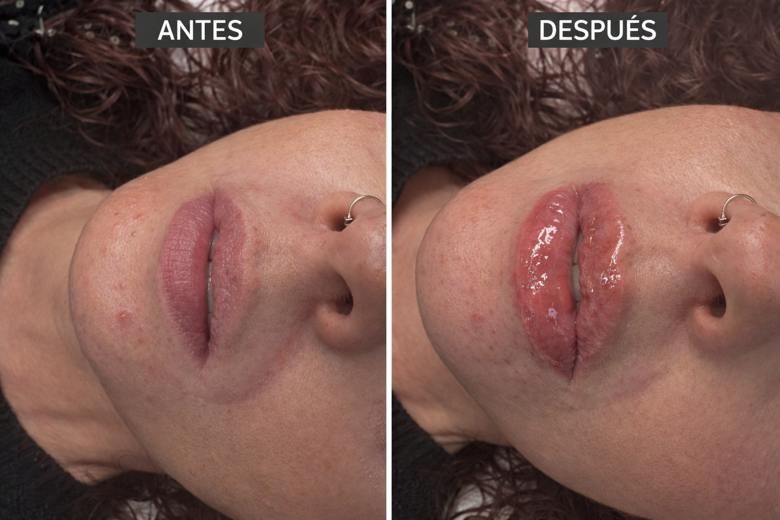 Labios antes