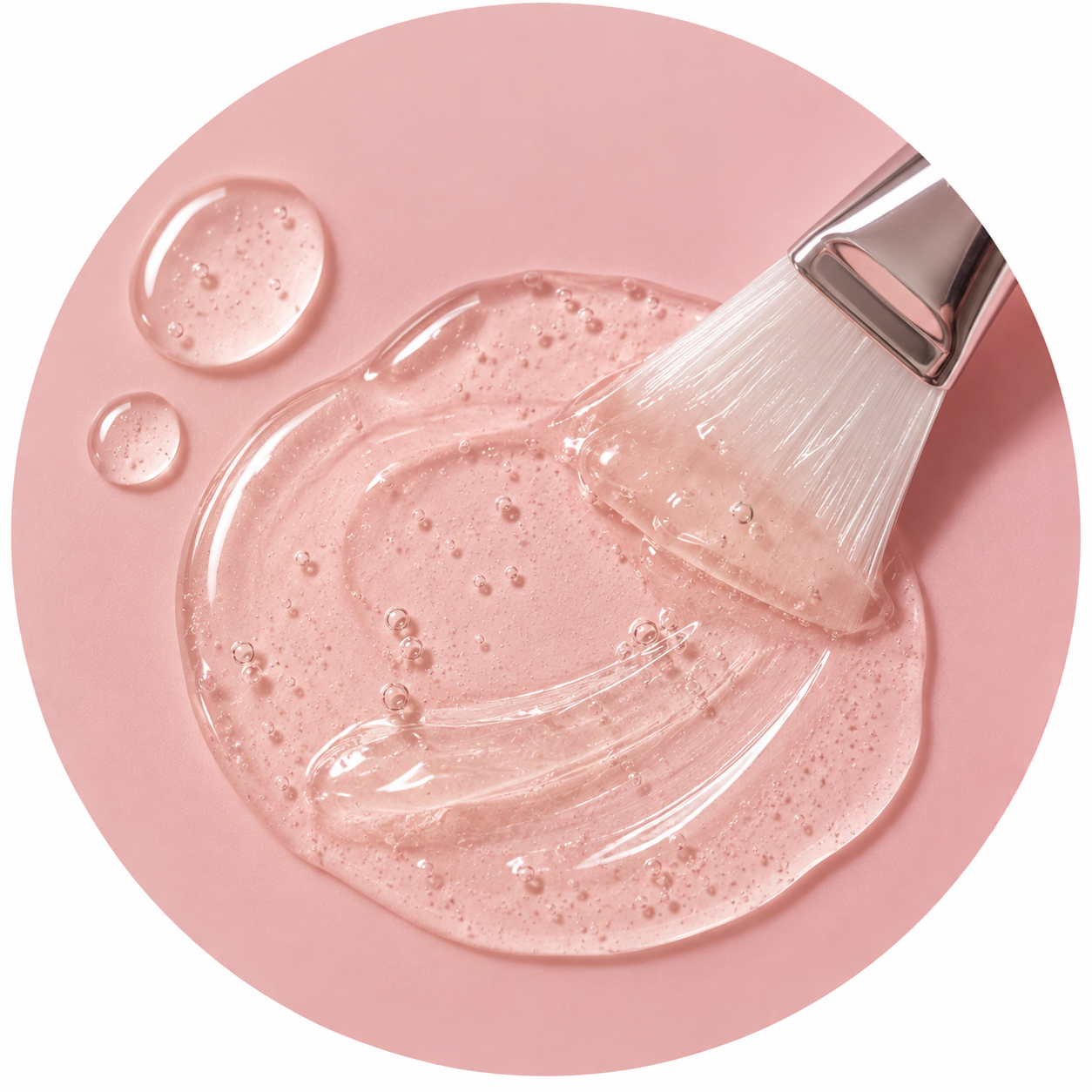 Aplicación de peeling enzimático facial