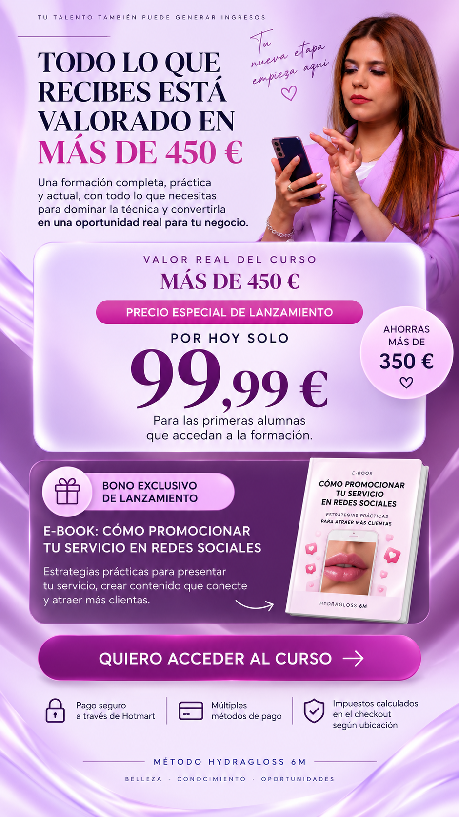 Accéder au cours Hydragloss 6M pour 99,99 euros